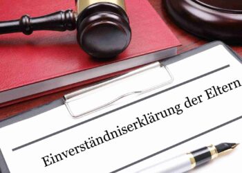 Einverständniserklärung der Eltern