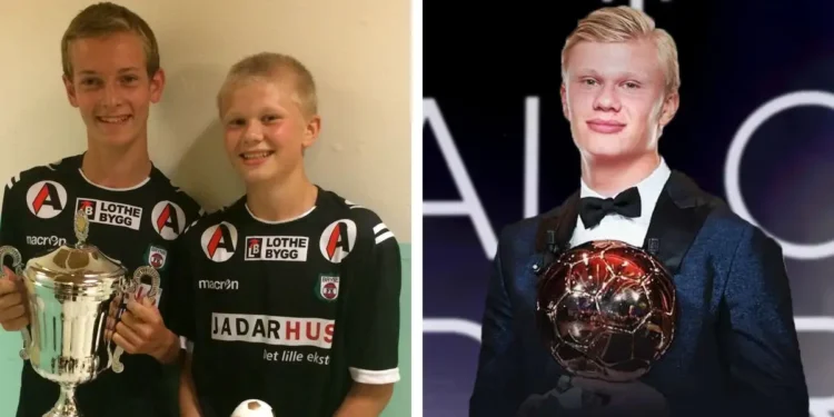 Erling Haaland's Mutter